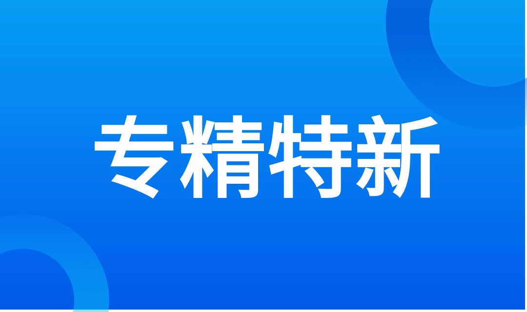關(guān)于公布2024年度專精特新中小企業(yè)的通知